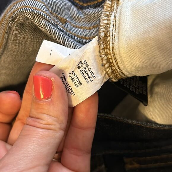 MADEWELL THE SKINNY SKINNY DARK WASH JEANS CLASSIC COMFORT NO DISTRESSING SZ 28 - Picture 9 of 10